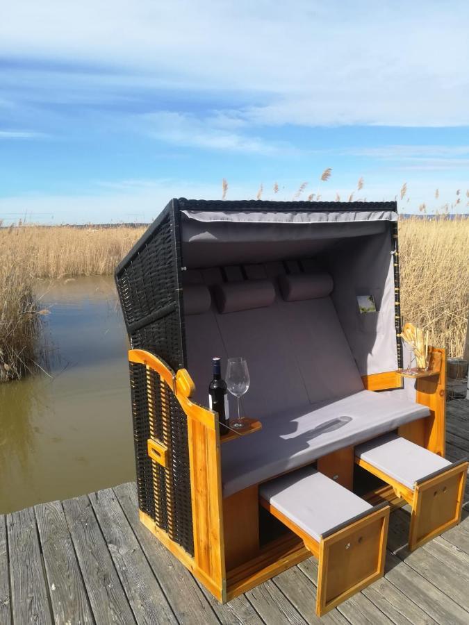 Pfahlbau Sunset II Toplage Inklusive Elektroboot 拉斯特 外观 照片