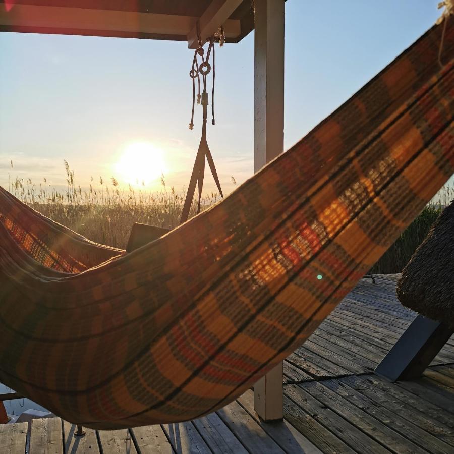 Pfahlbau Sunset II Toplage Inklusive Elektroboot 拉斯特 外观 照片