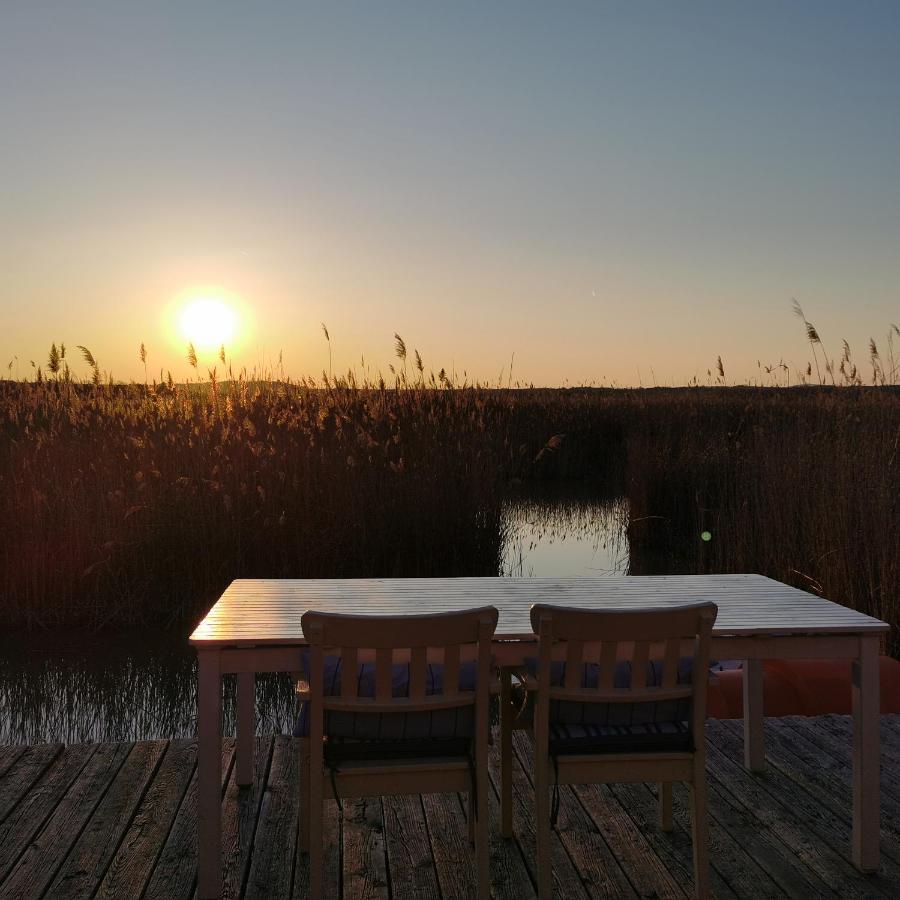 Pfahlbau Sunset II Toplage Inklusive Elektroboot 拉斯特 外观 照片