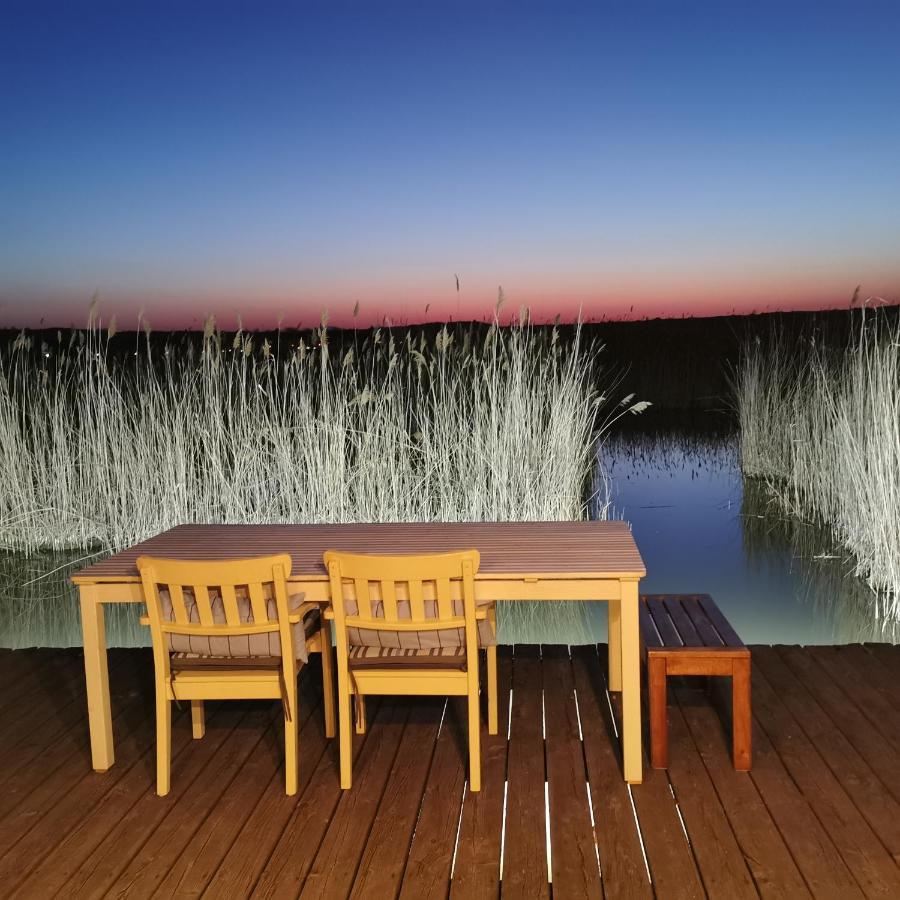 Pfahlbau Sunset II Toplage Inklusive Elektroboot 拉斯特 外观 照片